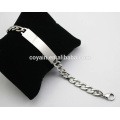 Fashion 316L Stainless Steel Tags Bracelet